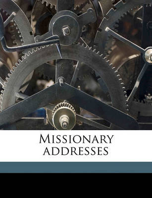 Missionary Addresses image