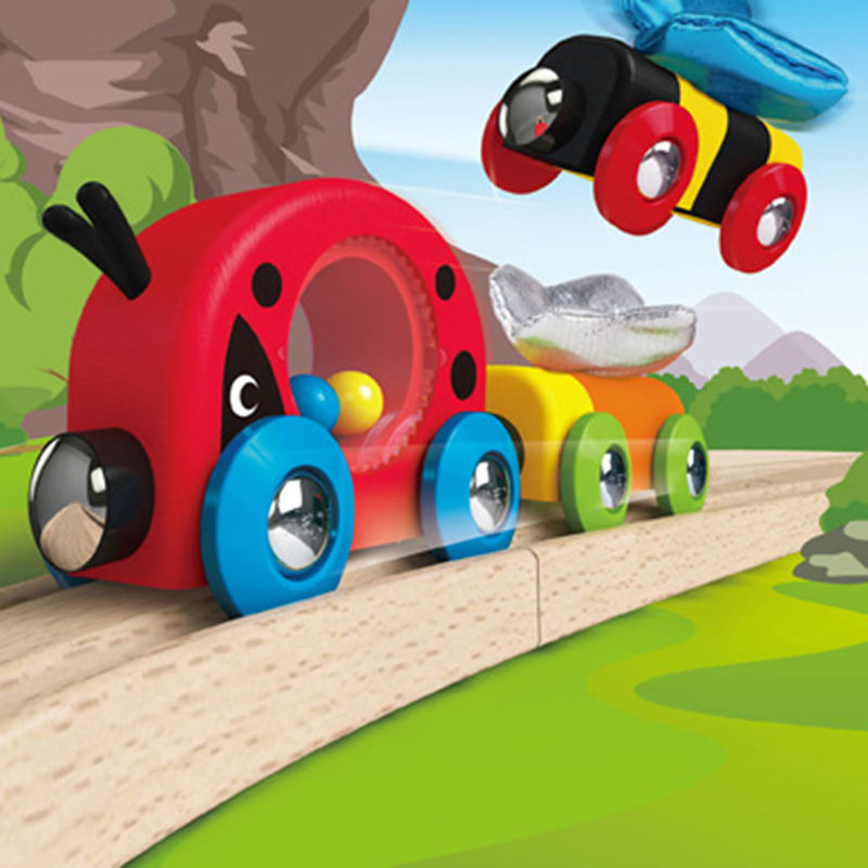 Hape: Lucky Ladybug and Friends Train image