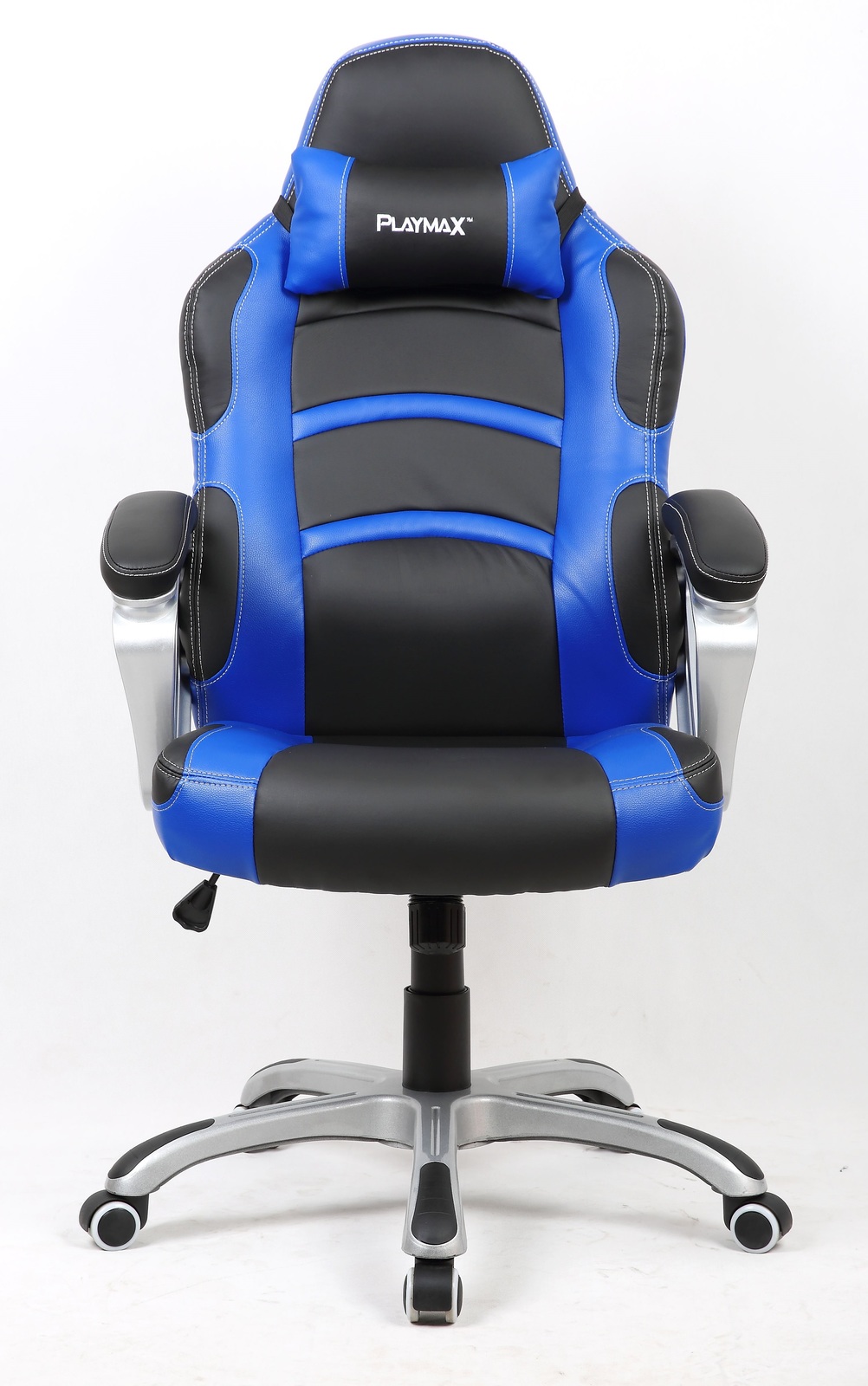 Playmax Gaming Chair Blue and Black image