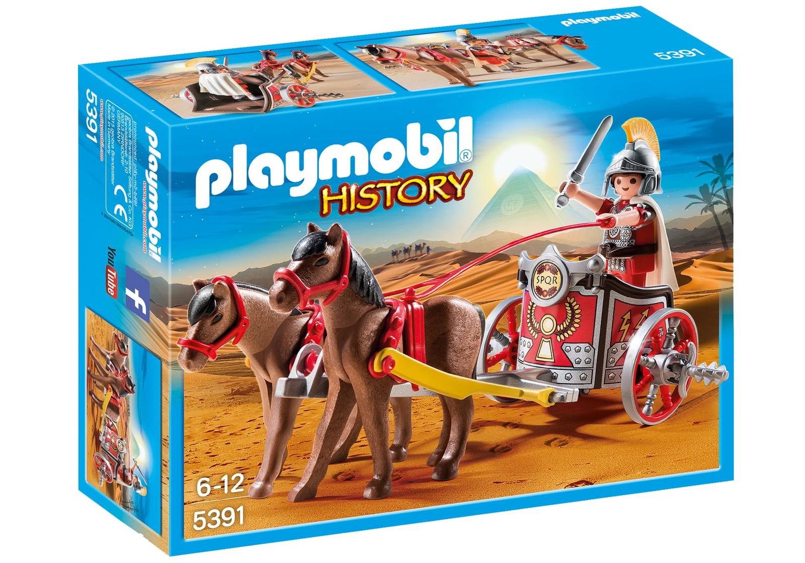 Playmobil: History - Roman Chariot image