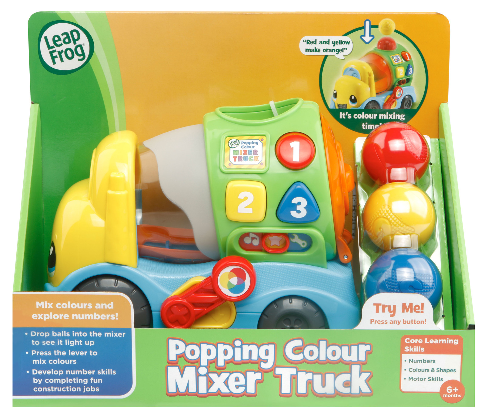 Leapfrog: Poppin Colour - Mixer Truck image