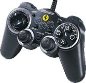 360 Modena Analog Gamepad (Red) on PS2