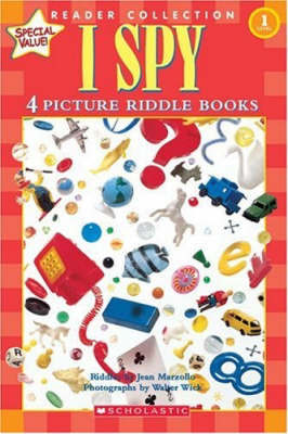 I Spy: 4 Picture Riddle Books on Hardback by Jean Marzollo