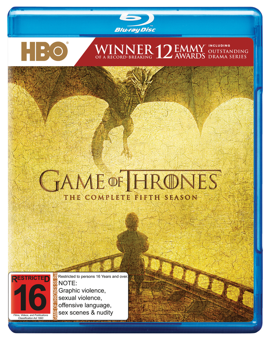 Game of Thrones - The Complete Fifth Season on Blu-ray