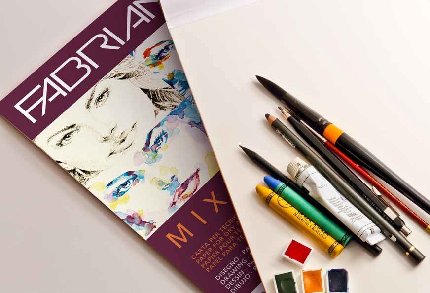 Fabriano: Mixed Media Pad - A4 250gsm (40 Sheets) image