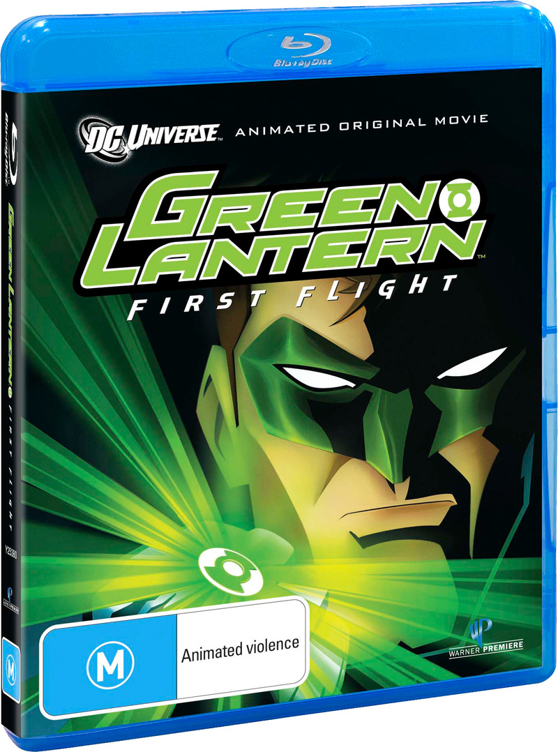 Green Lantern First Flight Bluray Buy Now at Mighty Ape NZ