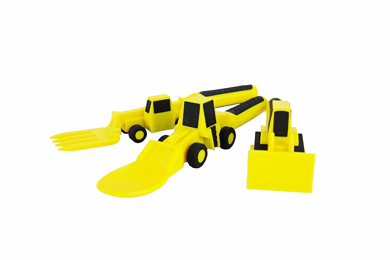 Constructive Eating - Construction Utensil Set image