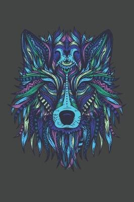 Wolf Head Mandala by Playful Press