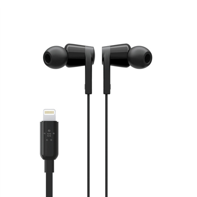Belkin Lightning Connector InEar Headphones at Mighty Ape NZ