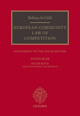 Bellamy and Child: European Community Law of Competition image