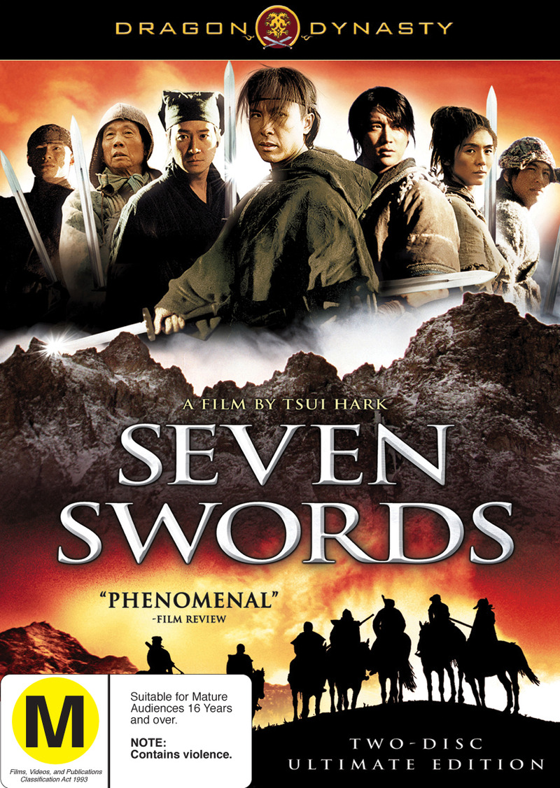 Dragon Dynasty: Seven Swords (2 Disc Set) on DVD image