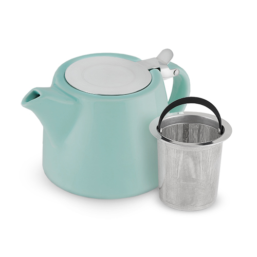 Pinky Up: Harper - Ceramic Teapot & Infuser (Blue) image