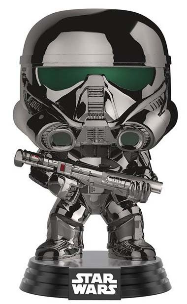 Star Wars: Rogue One - Imperial Death Trooper (Chrome) Pop! Vinyl Figure image