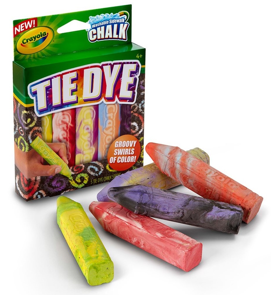 Crayola: Special Effects Sidewalk Chalk - Tie Dye image