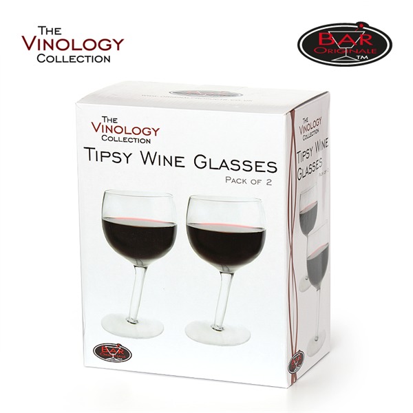 Tipsy Wine Glasses image