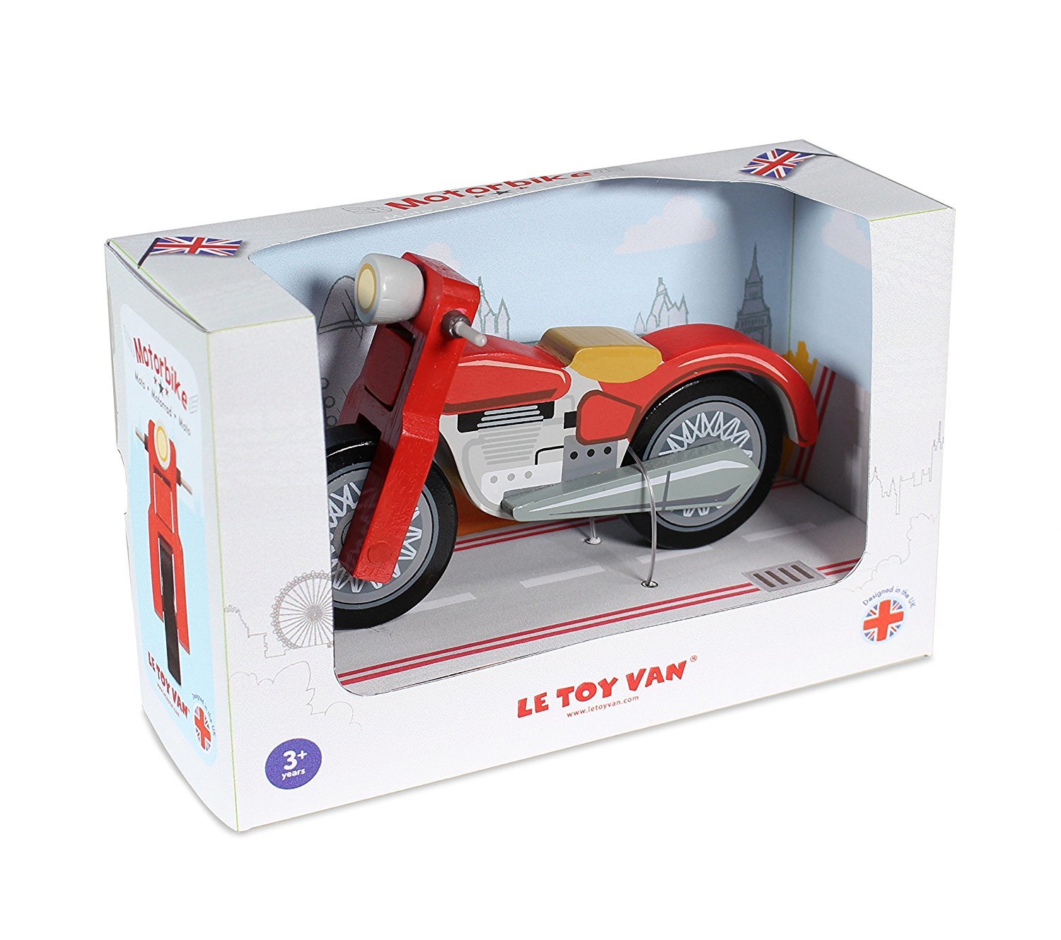 Le Toy Van: Motorbike - Wooden Vehicle