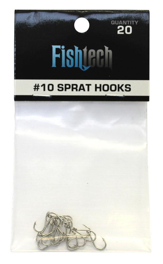 Fishtech #10 Sprat Hooks x 20 image