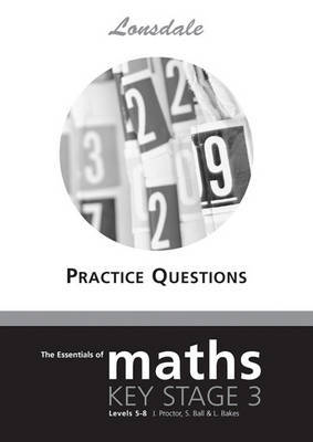 Maths Practice Questions (tiers 5 - 8) by Lonsdale Revision Guides image