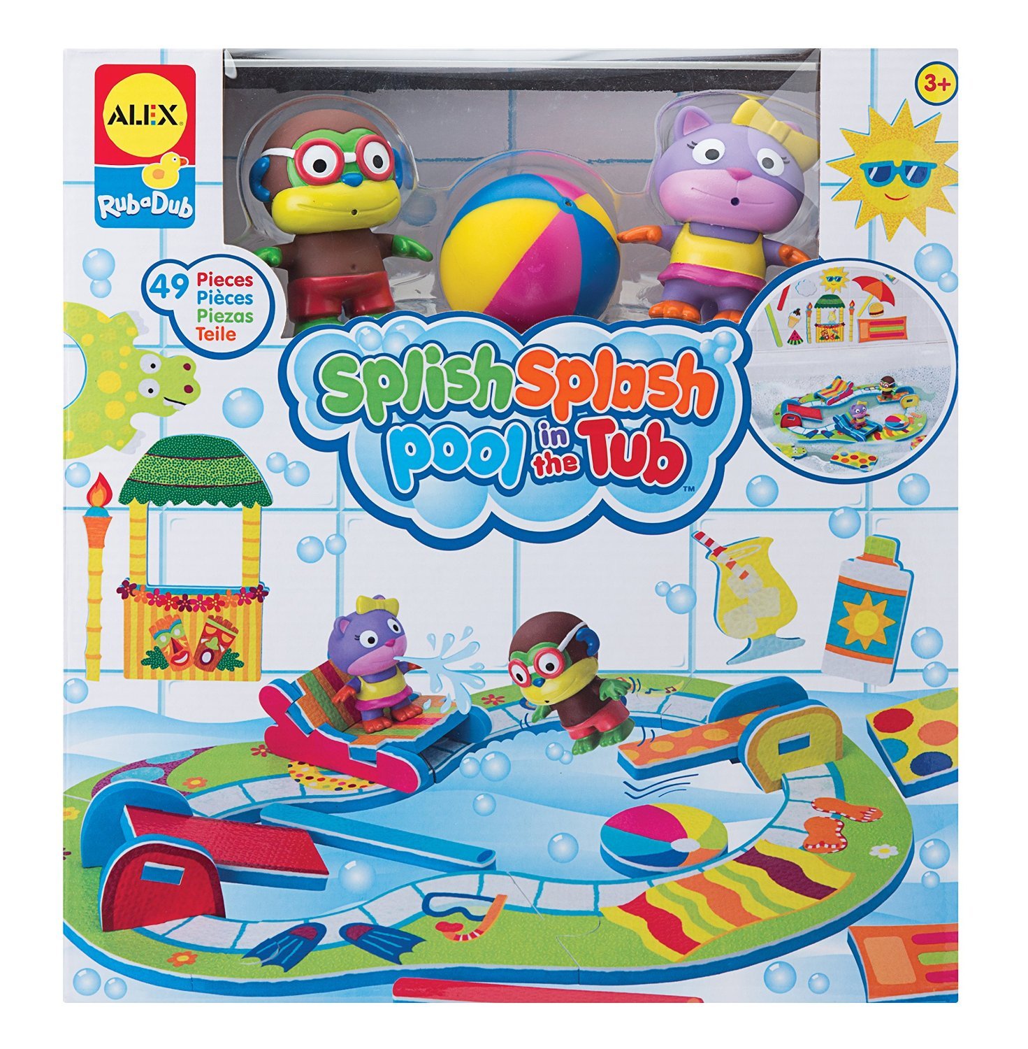 Alex: Rub a Dub - Splish Splash Pool in the Tub image