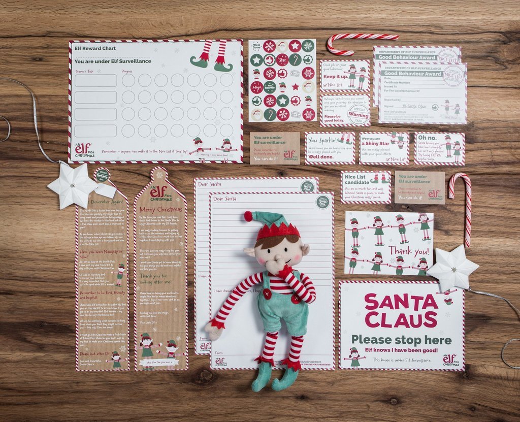 An Elf For Christmas - Boy Elf & Magical Reward Kit image