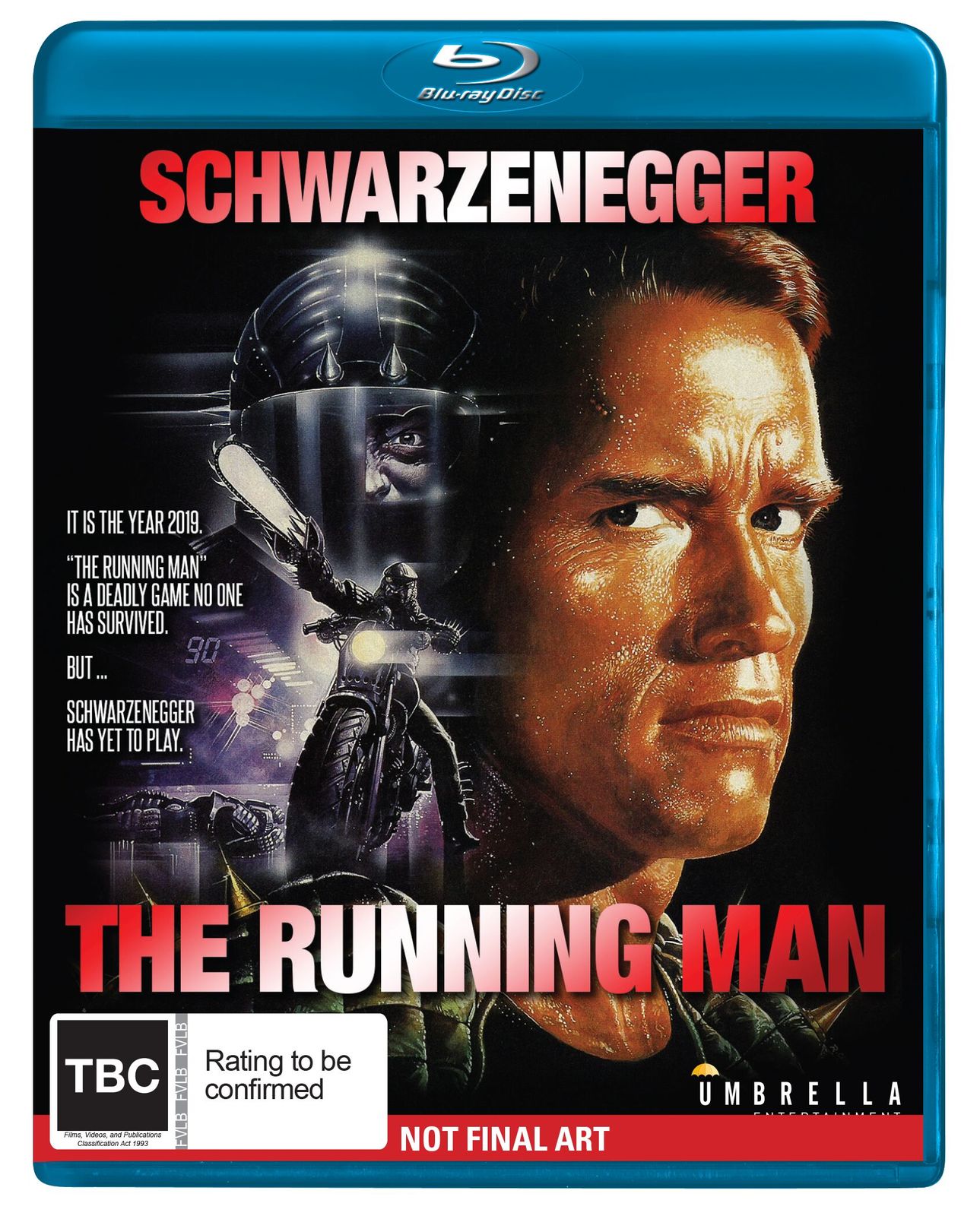 The Running Man on Blu-ray image