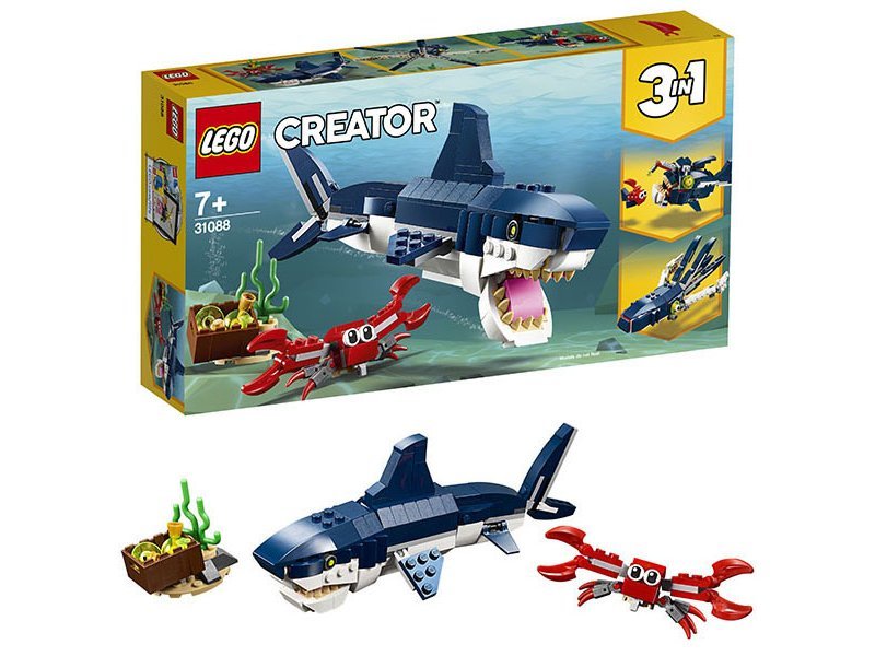 LEGO Creator: Deep Sea Creatures (31088)