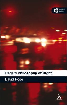 Hegel's "Philosophy of Right" by David Rose image