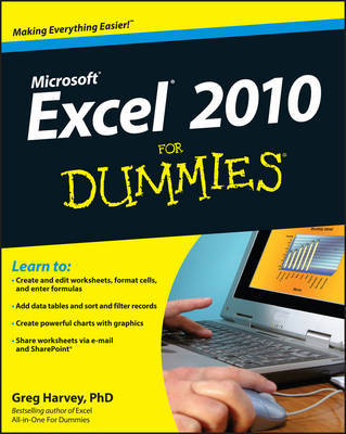 Excel 2010 For Dummies by Greg Harvey