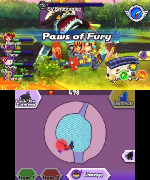 Yo-Kai Watch Blasters White Dog Squad on 3DS