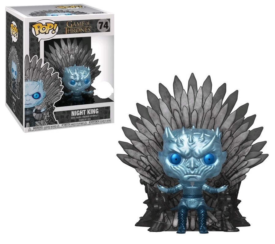Game of Thrones: The Night King (Iron Throne - Metallic) - Pop! Deluxe Figure image