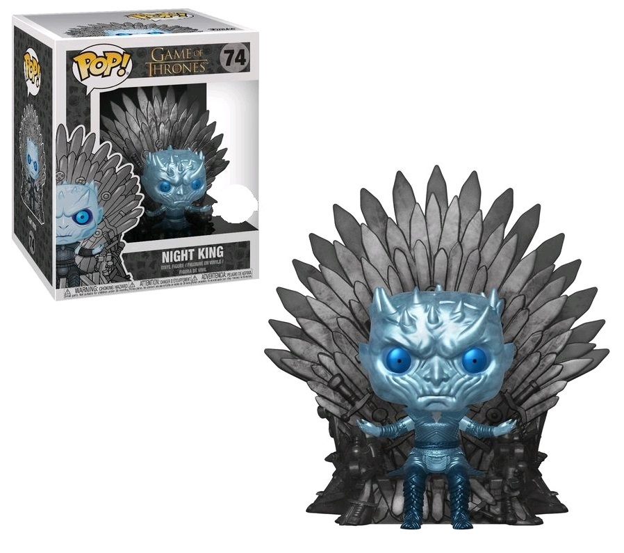 Game of Thrones: The Night King (Iron Throne - Metallic) - Pop! Deluxe Figure