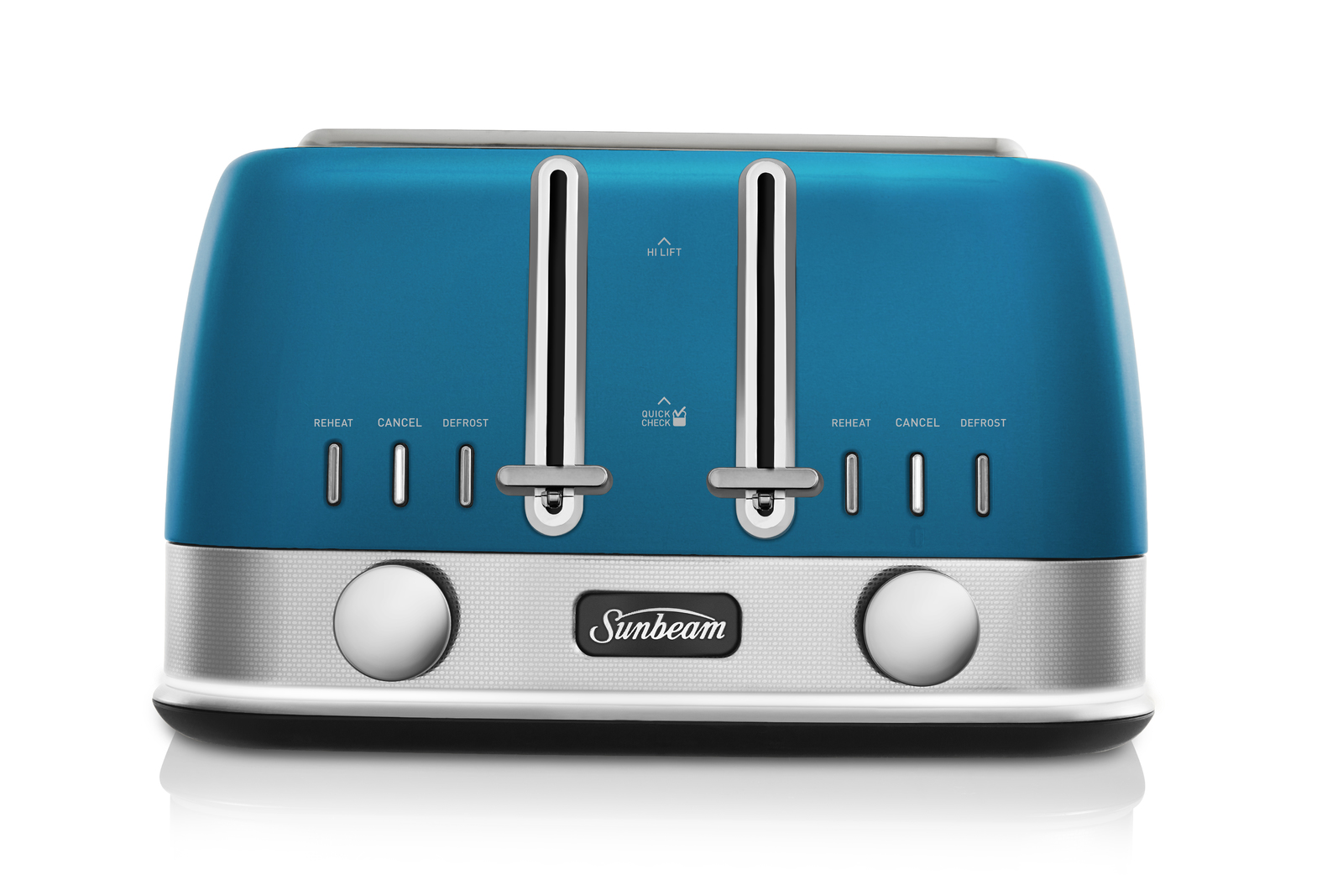 Sunbeam New York Collection 4SL Toaster Cerulean Blue Skyline at