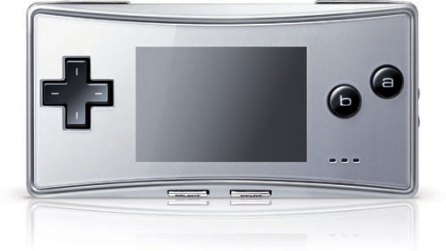 Game Boy Micro (Platinum Silver) for GBA image