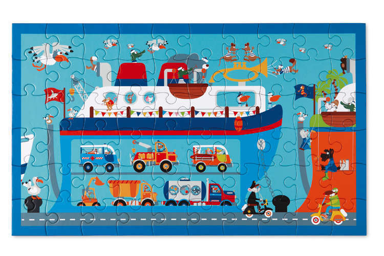 Buy Ferry Boat 60pc Puzzle at Mighty Ape NZ