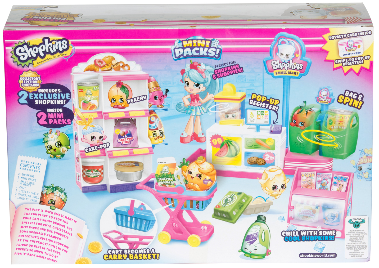 Buy Shopkins Minis Small Mart Playset at Mighty Ape NZ