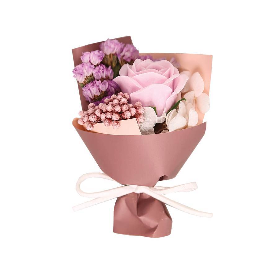 Floral Bouquet Box - Light Purple image