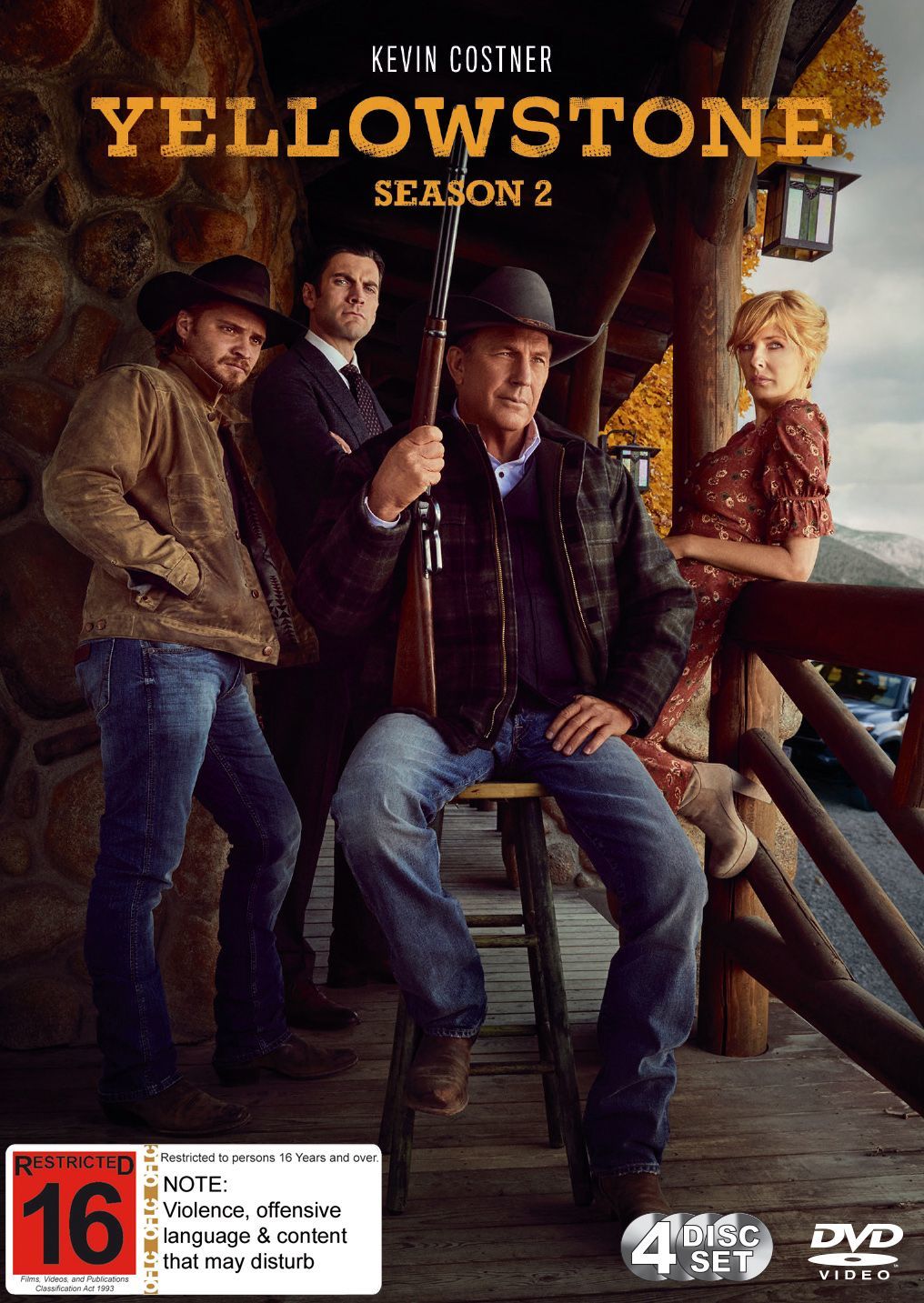 Yellowstone: Season 2 on DVD