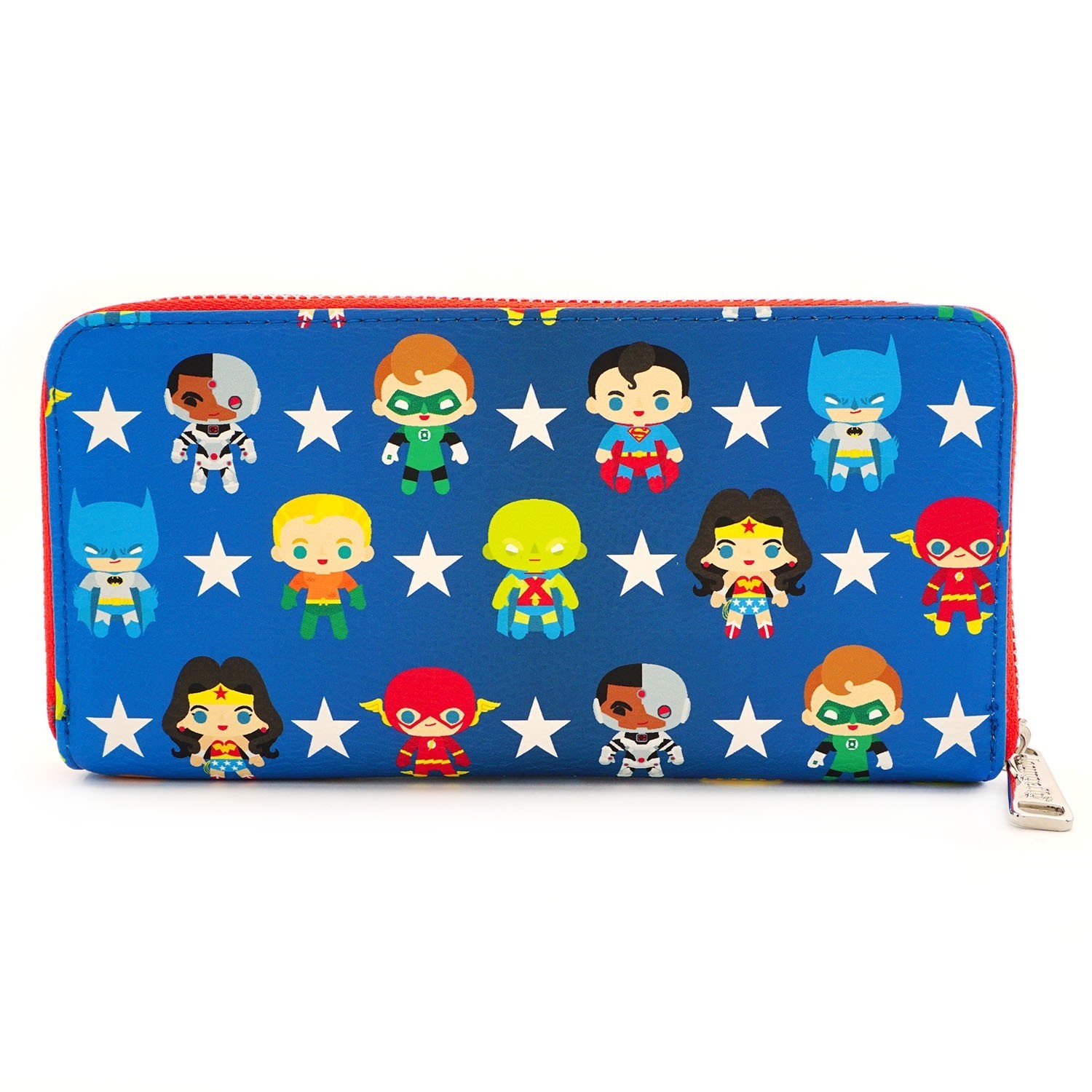 Loungefly: Justice League - Chibi Zip-Around Wallet