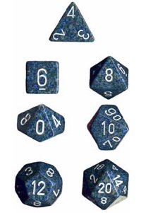 Chessex - Polyhedral Dice Set - Sea Speckled