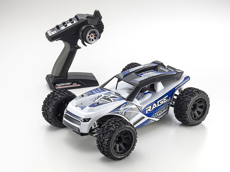 Kyosho RAGE VEi RS 1/10 EP 4WD RC Buggy RTRSet image