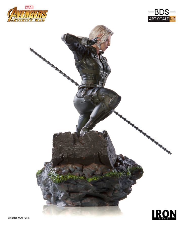 Marvel: 1/10 Black Widow - Battle Diorama Statue