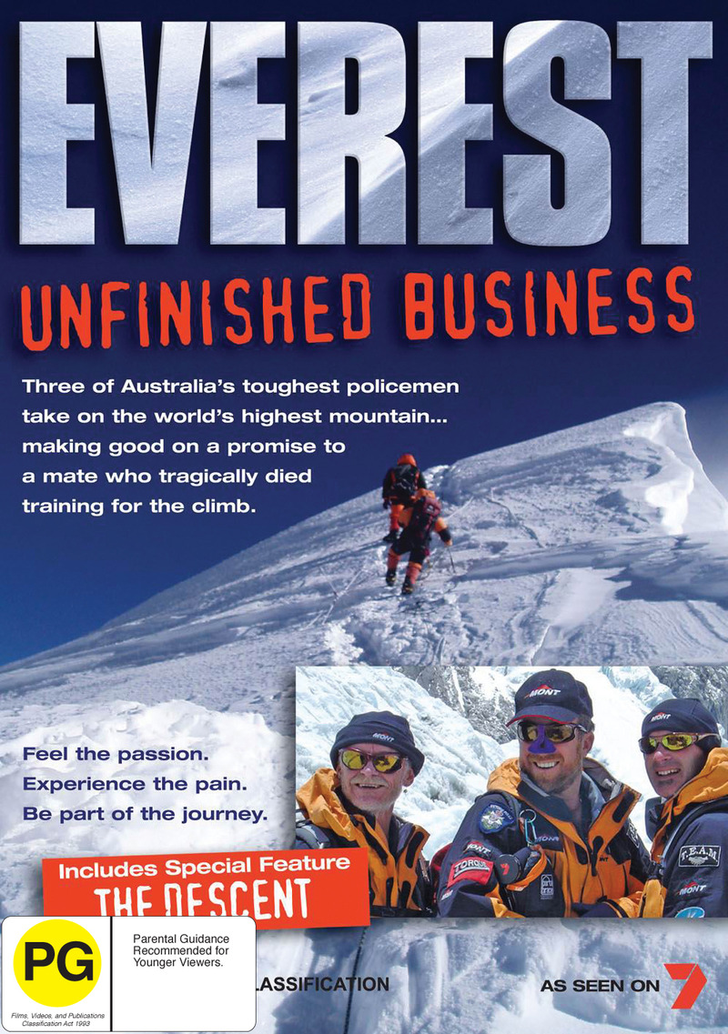 Everest - Unfinished Business on DVD image