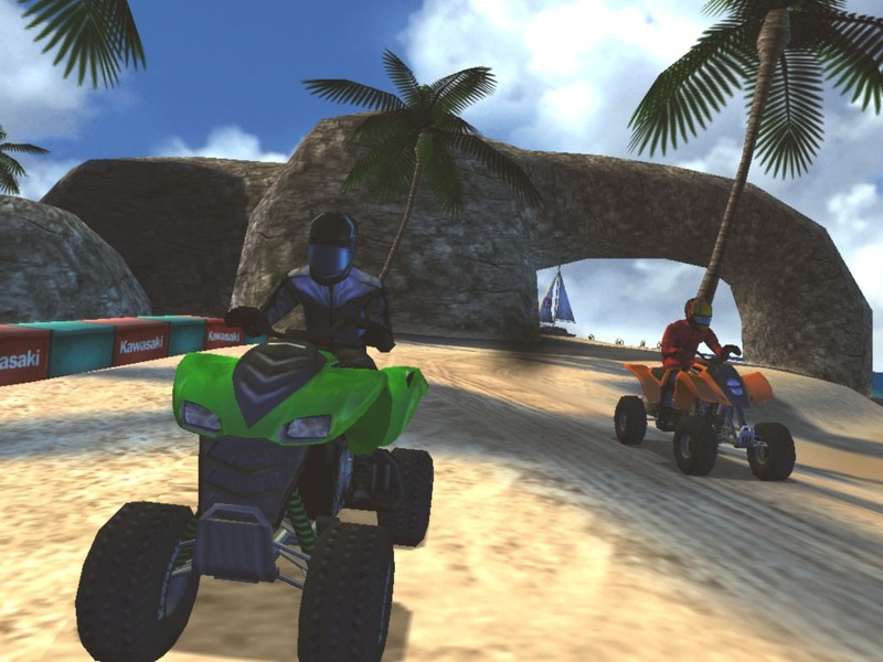 Kawasaki Quad Bikes on Wii