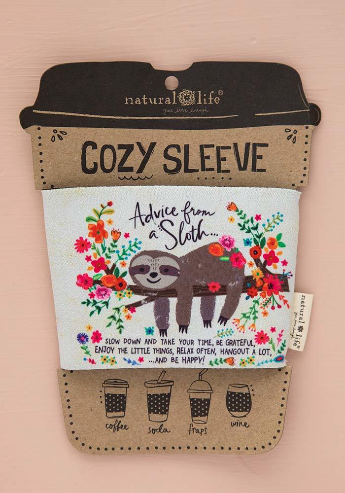Natural Life: Cozy Sleeve - Advice From A Sloth image