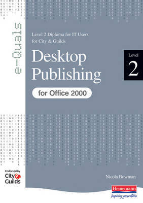 e-Quals Level 2 Desktop Publishing for Office 2000: Desktop Publishing by Susan Ward image