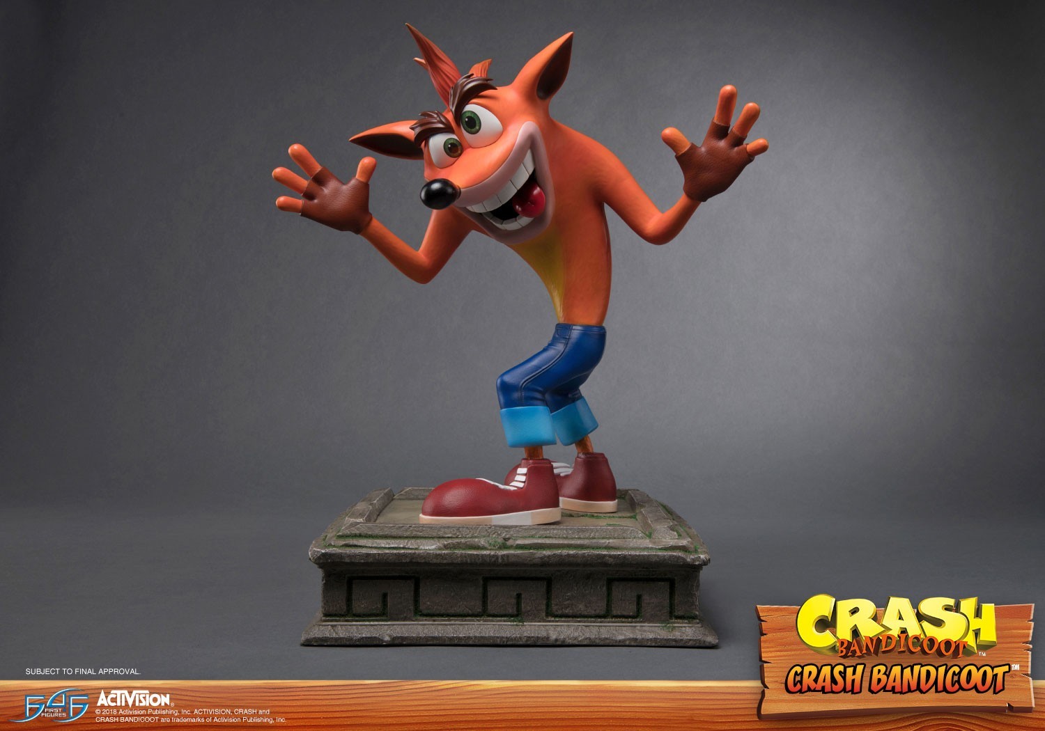 Crash Bandicoot - 16" Replica Statue