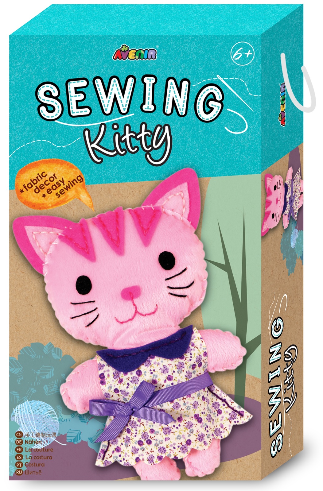Buy Avenir Sewing Doll Kit Kitty at Mighty Ape NZ