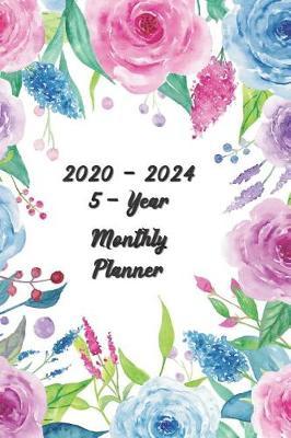 2020-2024 5-Year Monthly Planner 6x9 image