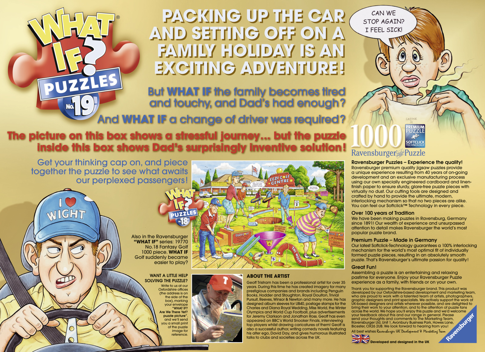Ravensburger: 1,000 Piece Puzzle - What If? (Are We There Yet?) image