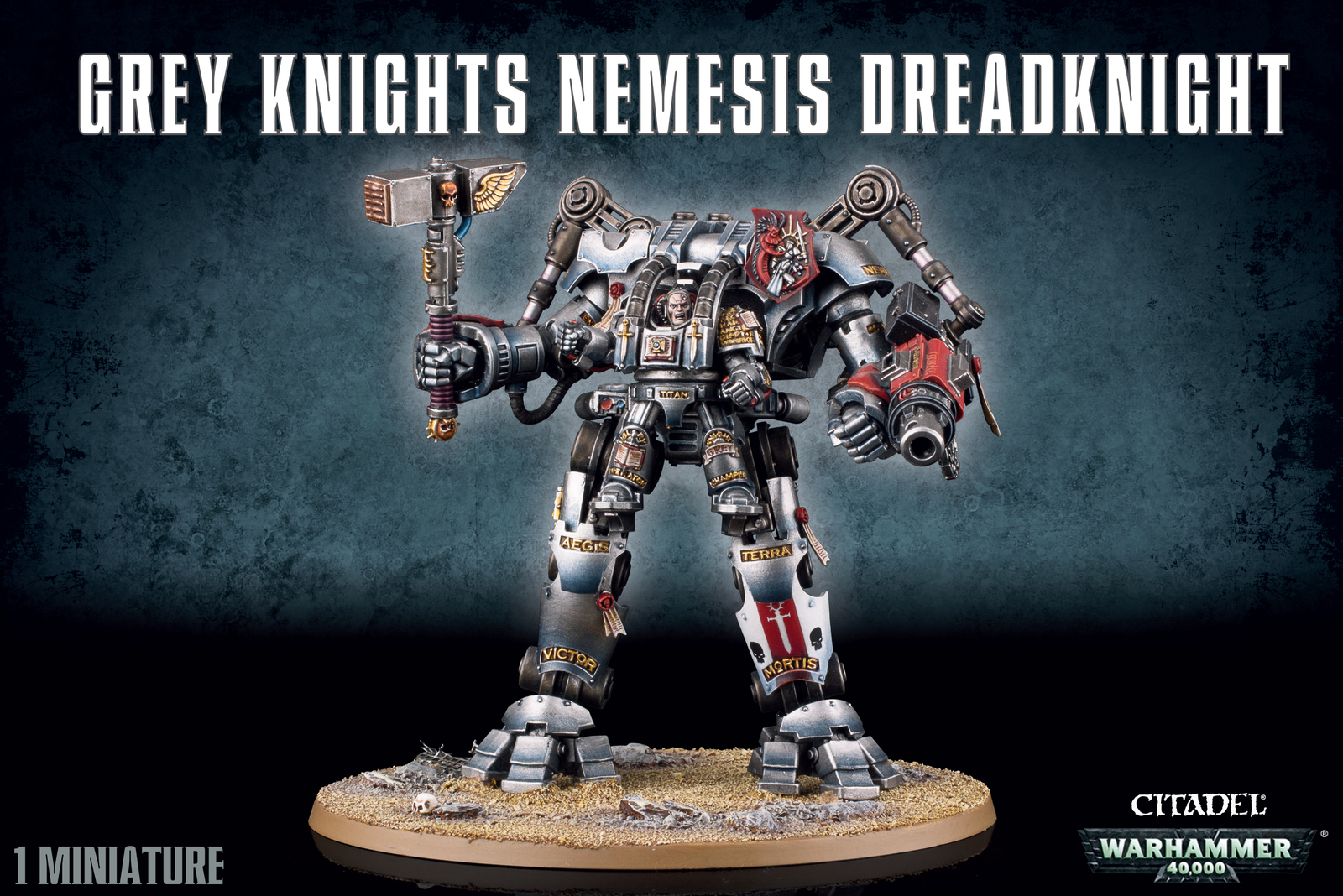 Warhammer 40,000 Grey Knights Nemesis Dreadknight at Mighty Ape NZ